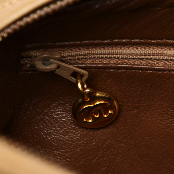 Chanel Classic CC Lambskin Leather Crossbody Bag