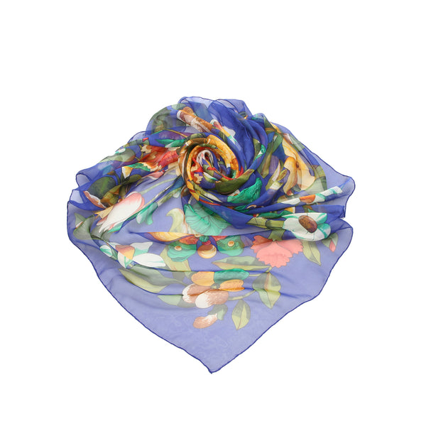 Chanel Printed Silk Scarf