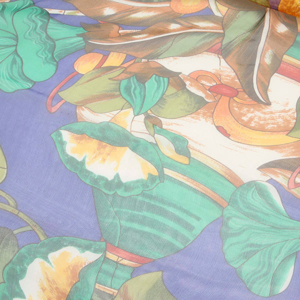 Chanel Printed Silk Scarf