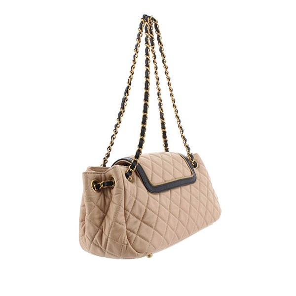 Chanel Accordion Matelasse Reissue Lambskin Leather Shoulder Bag