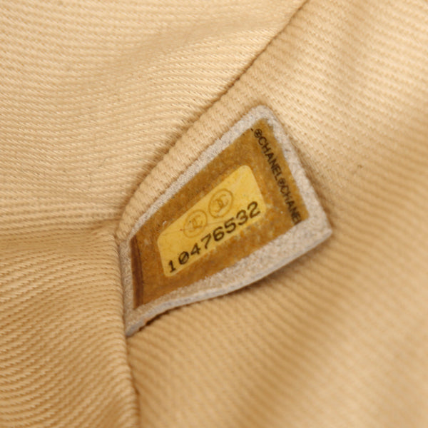 Chanel Matelasse Printed Cotton Shoulder Bag