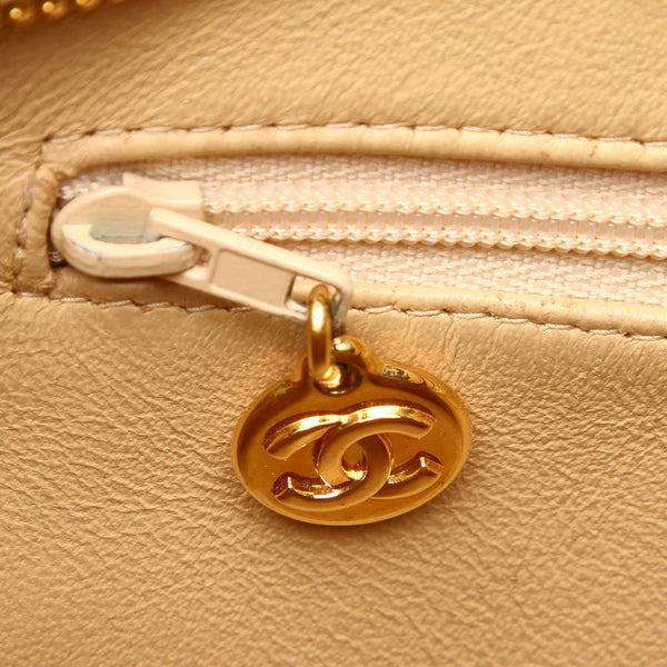 Chanel Medallion Caviar Leather Tote Bag