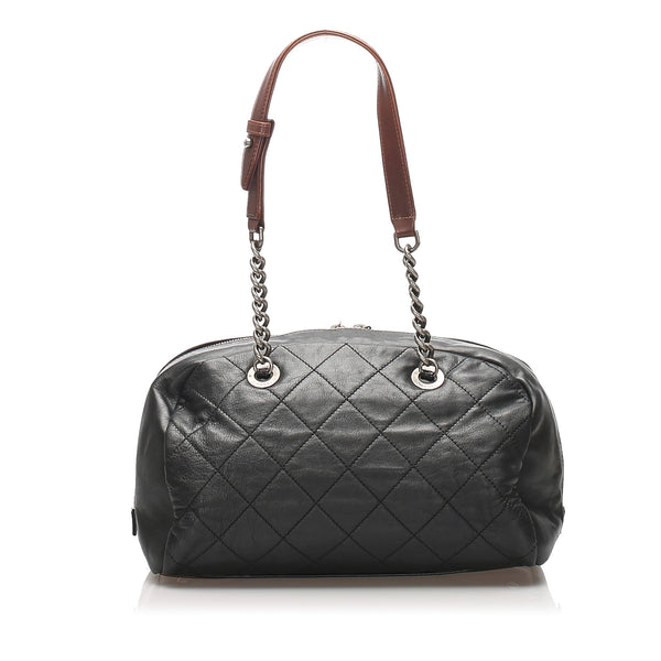 Chanel Matelasse Lambskin Leather Shoulder Bag