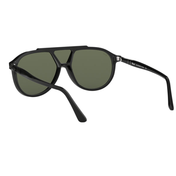 PERSOL PO3217S 95/31 Black Pilot Men's 59 mm Sunglasses