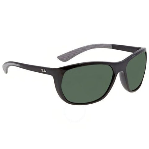 Ray-Ban RB4307 601/71 Green Classic Square Unisex Sunglasses