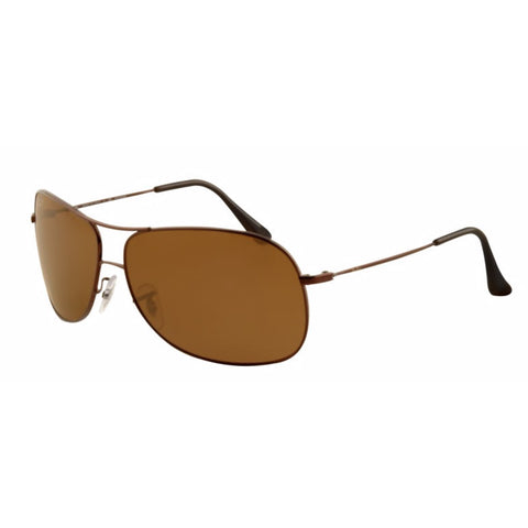 Ray-Ban Aviator Unisex Sunglasses w/Brown Polarized Lens RB3267 014/83