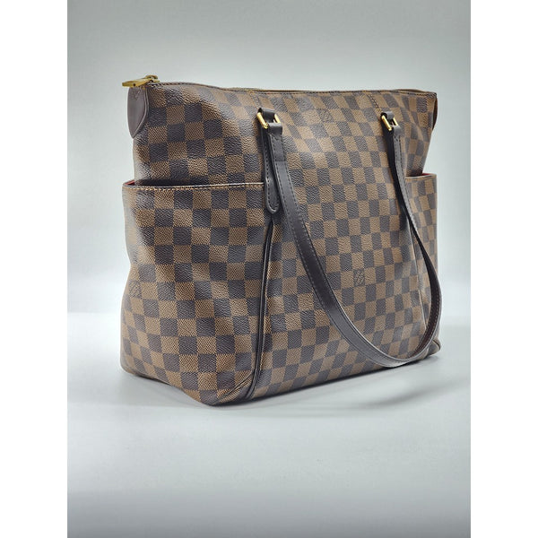 Louis Vuitton Totally MM Shoulder Bag in Damier Ebene Canvas | Mint Condition