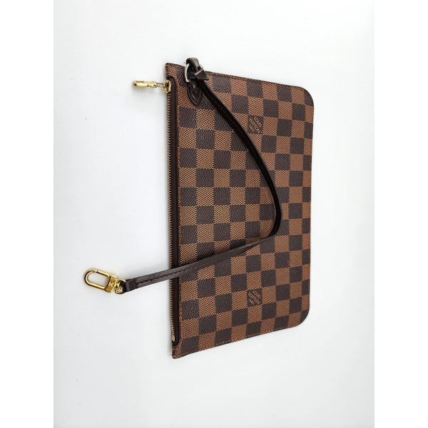 Louis Vuitton Neverfull GM Tote (with Pochette) in Damier Ebene | Mint Condition