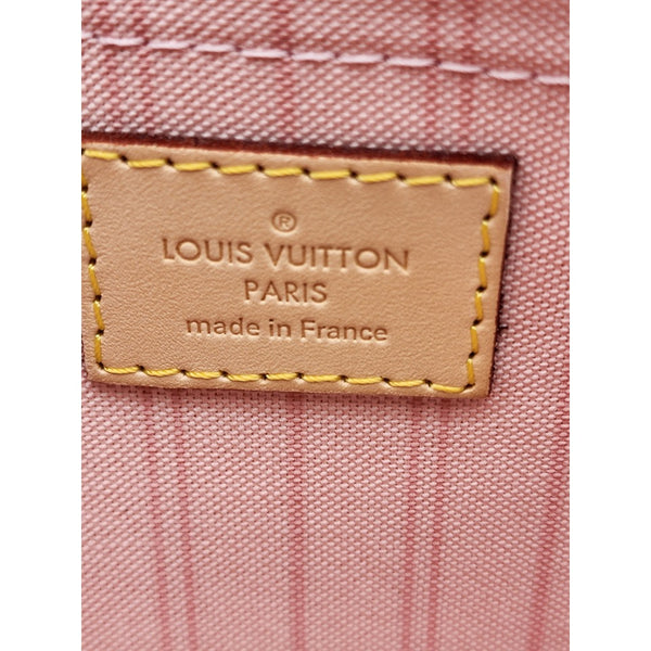 Louis Vuitton Neverfull GM Pochette in Damier Azur Canvas | Mint Condition