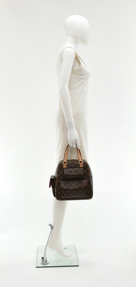 Louis Vuitton Excentri Cite Monogram Canvas Handbag LV Purse