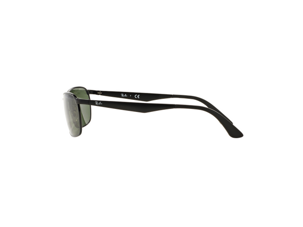 Ray Ban Rectangle Men's Sunglasses Green Lens RB3534 002