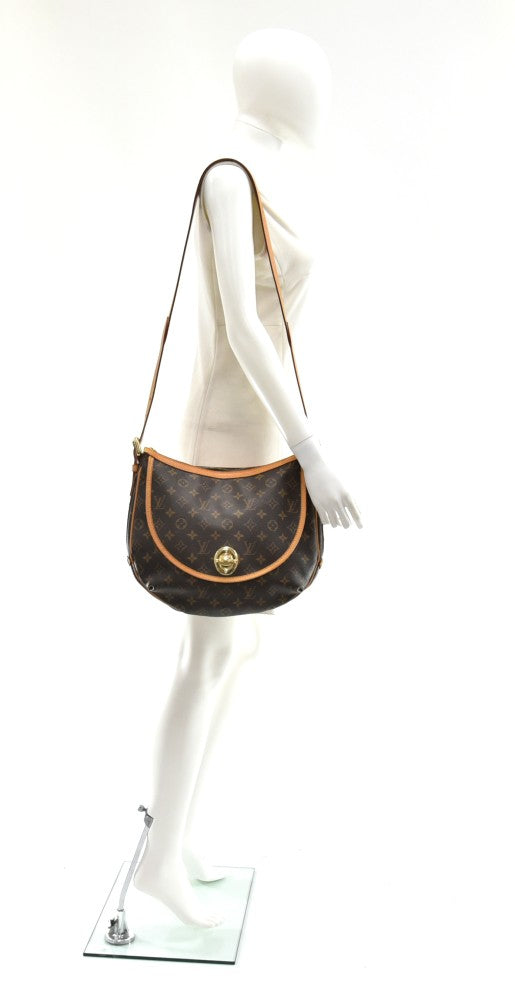 Louis Vuitton Tulum GM Monogram Canvas Shoulder Bag LV Purse