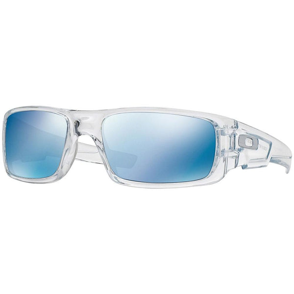Oakley Crankshaft Polished Clear/Ice Iridium Men Sunglasses OO9239 04