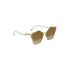 Fendi FF0261/S000 ROSE GOLD Cat-Eye with Brown Lens Women Sunglasses