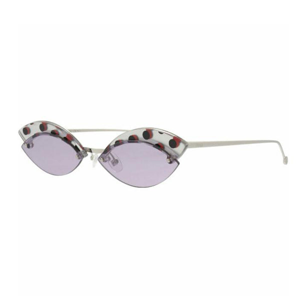 Fendi Sunglasses Women's FF-0370S-789-UR Fashion 58mm Silver Sunglasses