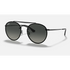 Ray-Ban RB3614N 148/11 Blaze Round Double Bridge Grey Gradient Unisex Sunglasses