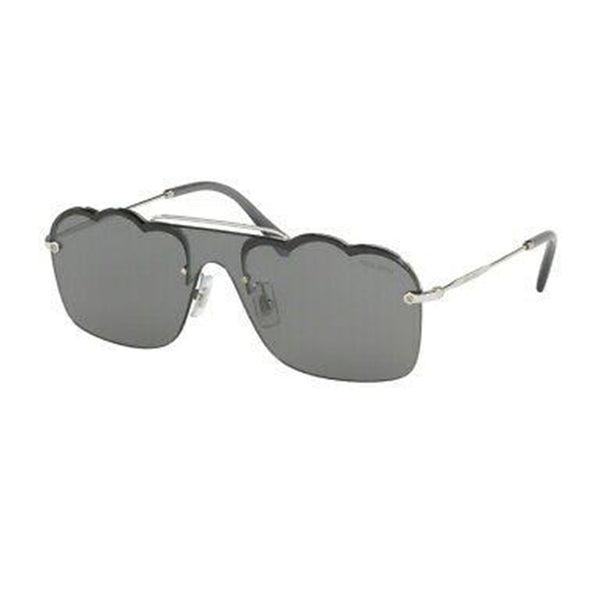 MIU MIU Sunglasses MU55US 1BC175 CLOUD Frame Grey Gradient Women's