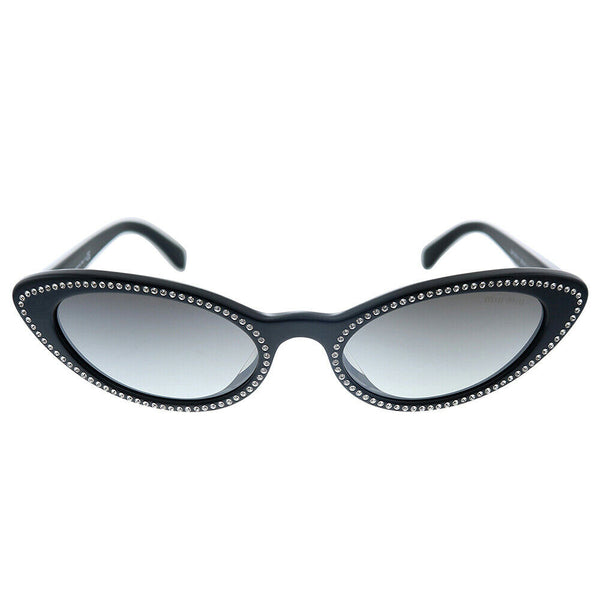 MIU MIU Sunglasses MU09USA 1415O0 Cat-Eye Black Gradient