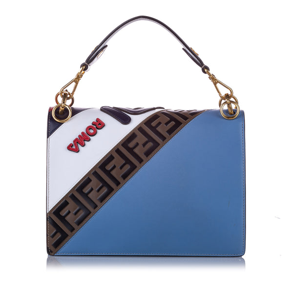 Fendi FILA Kan I Mania Logo Satchel