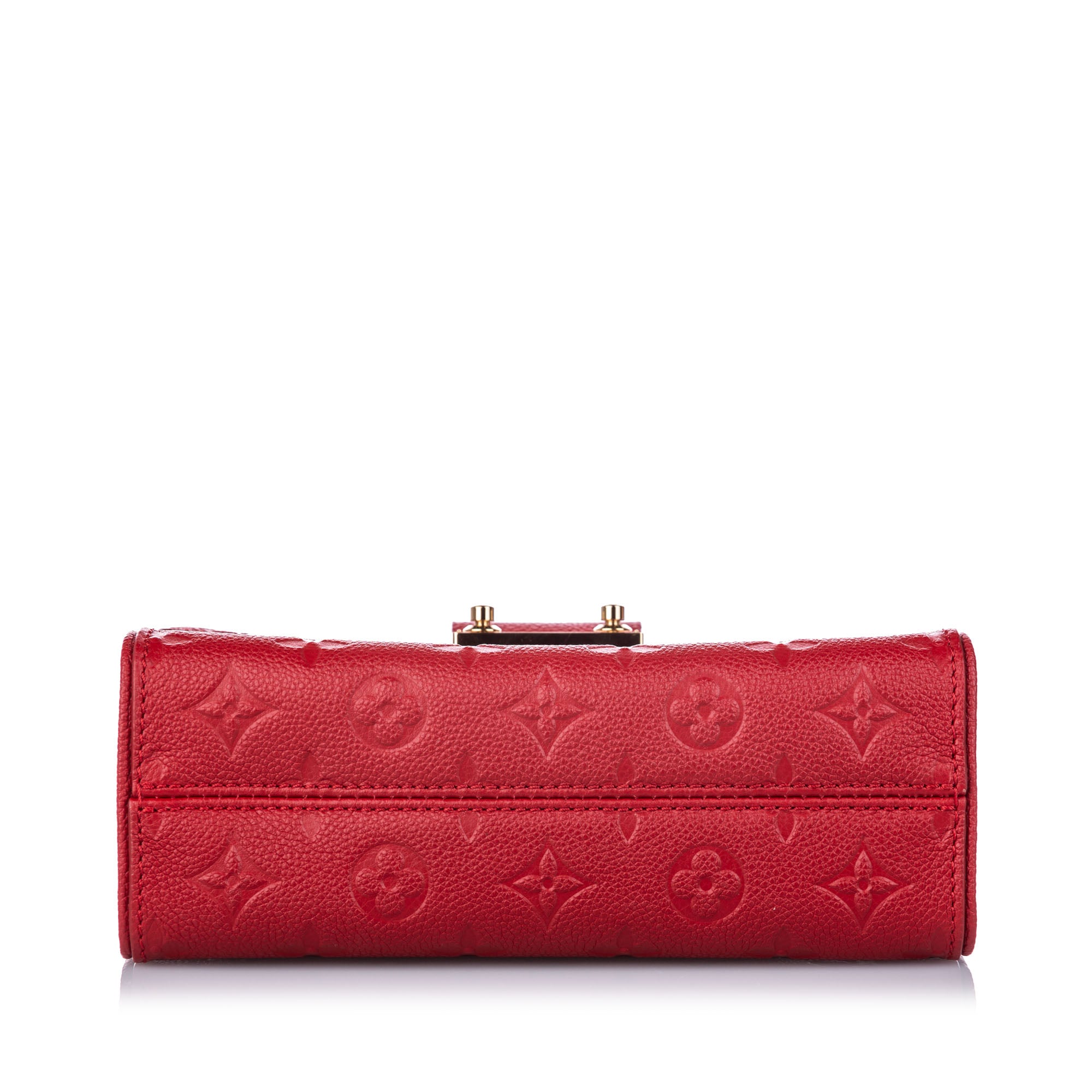 Louis Vuitton Monogram Empreinte Saint Sulpice Bag Navy Red - THE