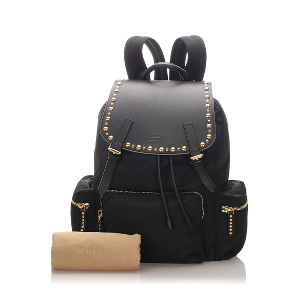 Burberry Studded Nylon Backpack