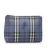 Burberry Haymarket Check Leather Pouch