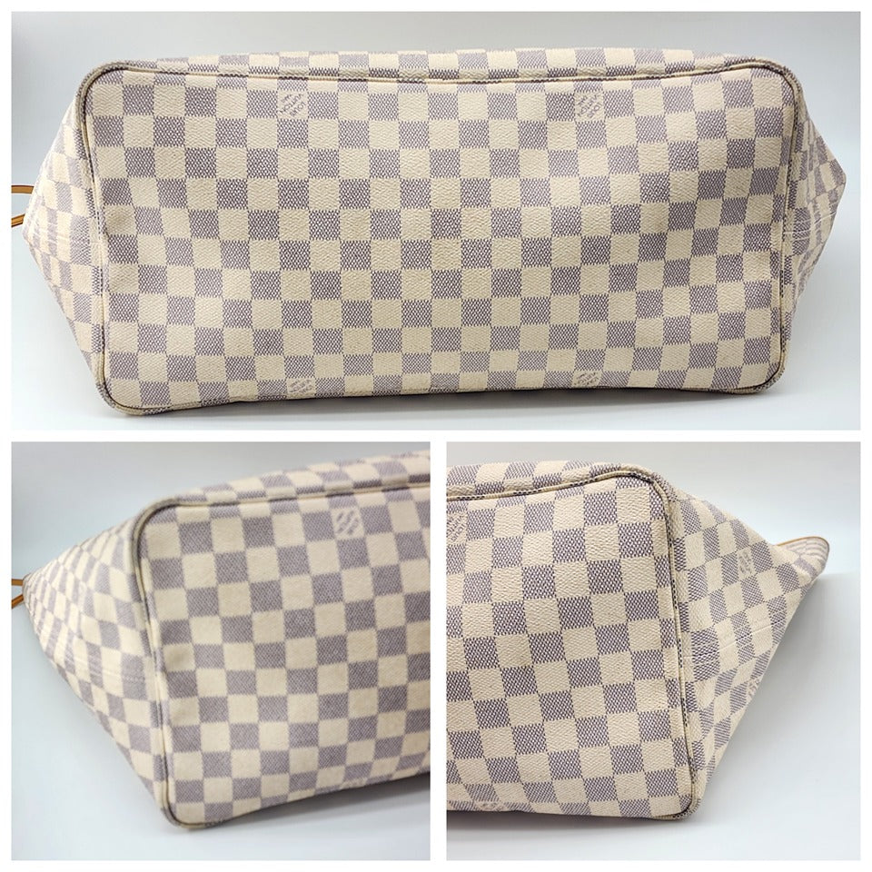 Louis Vuitton Neverfull GM Tote in Damier Ebene Canvas, Mint Condition