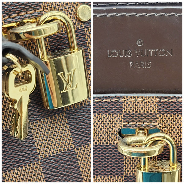 Louis Vuitton Rivoli MM Damier Ebene Satchel | Like New Condition