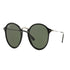 Ray-Ban Men's Black/Silver Sunglasses Classic Green Lens RB2447 901