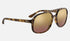 Ray-Ban RB4312CH 894/6B Purple Chromance Polarized Square Lens Women Sunglasses