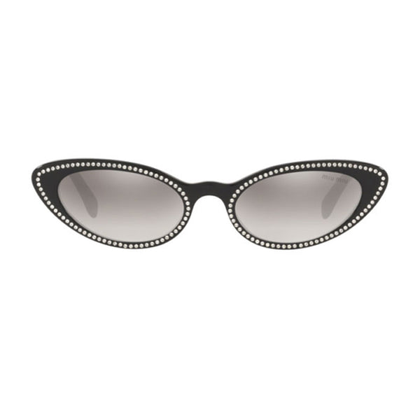 MIU MIU Sunglasses MU09US 1415O0 Cat-Eye Black Gradient