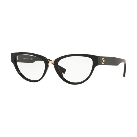 Versace Eyeglasses Cat-Eye Black VE3267 GB1