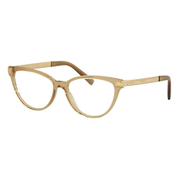 VERSACE VE3271 5304 Transparent Brown Cat Eye Women's 54 mm Eyeglasses