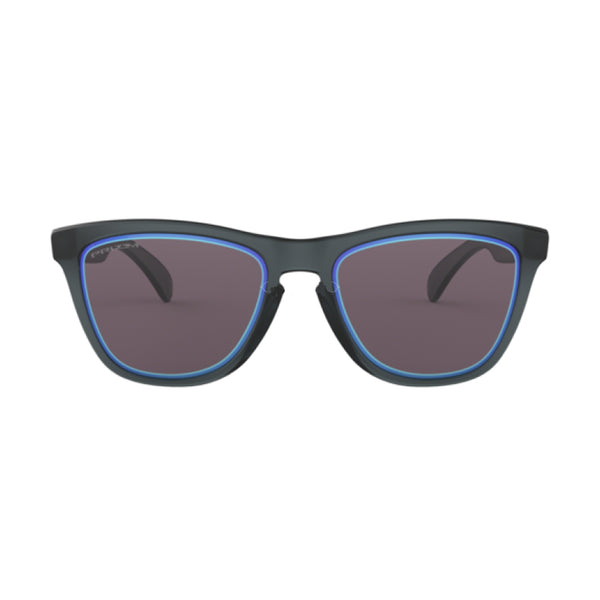 Oakley Sunglasses Frogskins Matte Crystal Black/Prizm Grey OO9013 E3