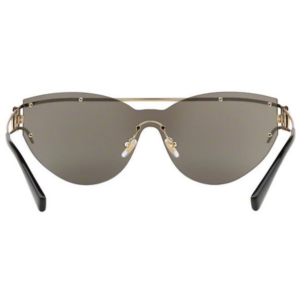 Versace Women's Sunglasses Pale Gold w/Silver Lens VE2186 12526G/38