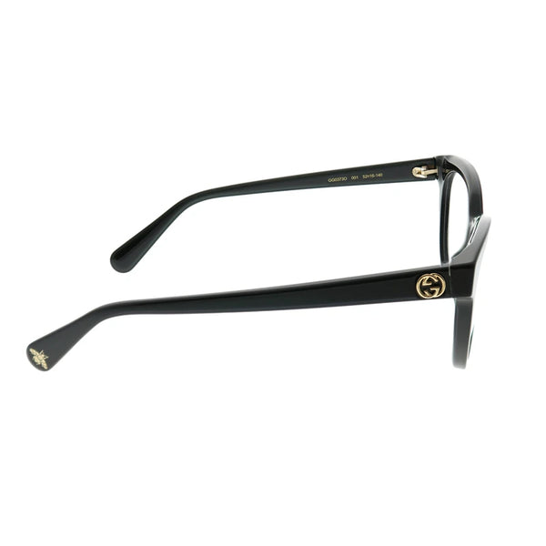 Gucci Logo GG 0373O Eyeglasses 001 Black