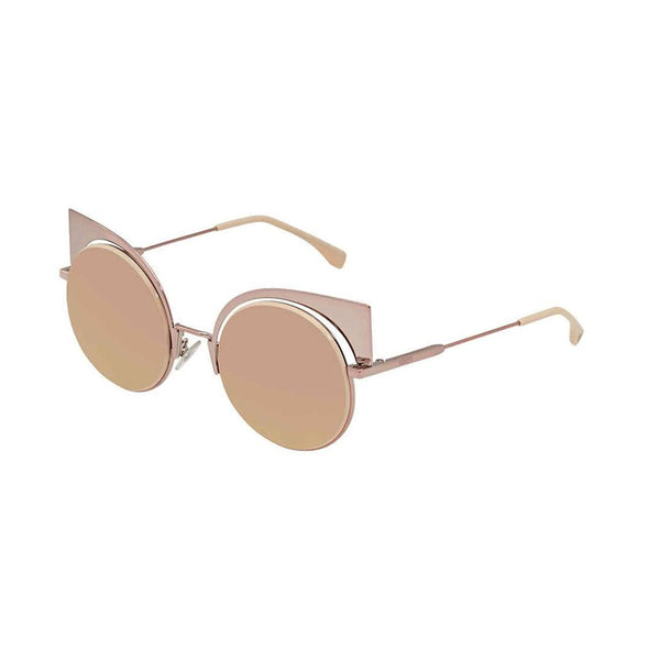 Fendi Eyeshine Rose Gold Sunglasses FF 0177/S Z5D530J