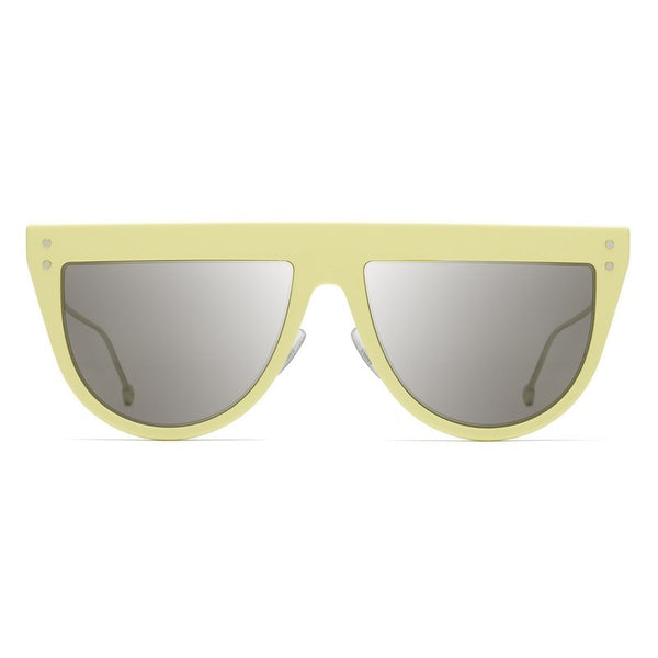 Fendi Unisex Grey Mirrored Yellow Sunglasses 40G/EU FF 0372/S