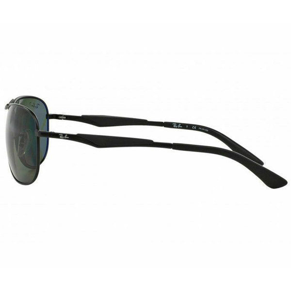 RayBan Men's Aviator Sunglasses Green Polarized Lens RB3519 006/9A