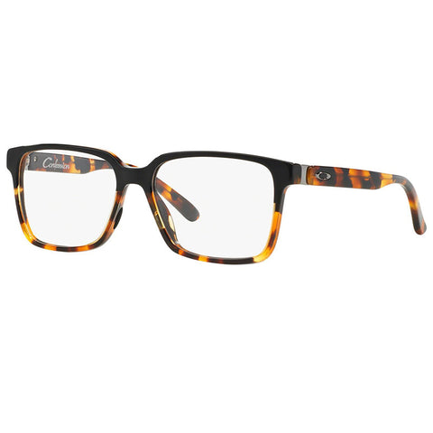 Oakley Confession Eyeglasses Black/Tortoise w/Demo Lens Women OX1128-01-52