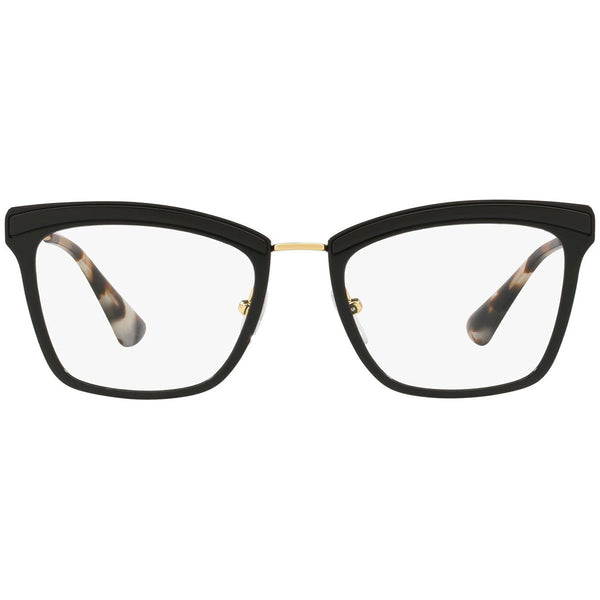 Prada Cat Eye Women’s Eyeglasses Black w/Demo Lens PR15UV KUI1O1