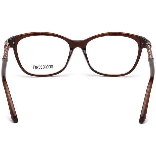 Roberto Cavalli Women's Square Eyeglasses with Demo Lens RC501905054
