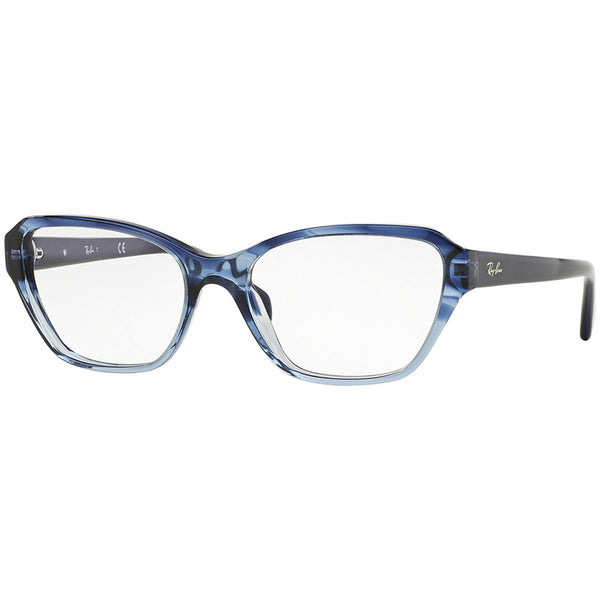 Ray-Ban Rx Eyeglasses Blue Color w/Demo Lens Women's RX5341 5572 53