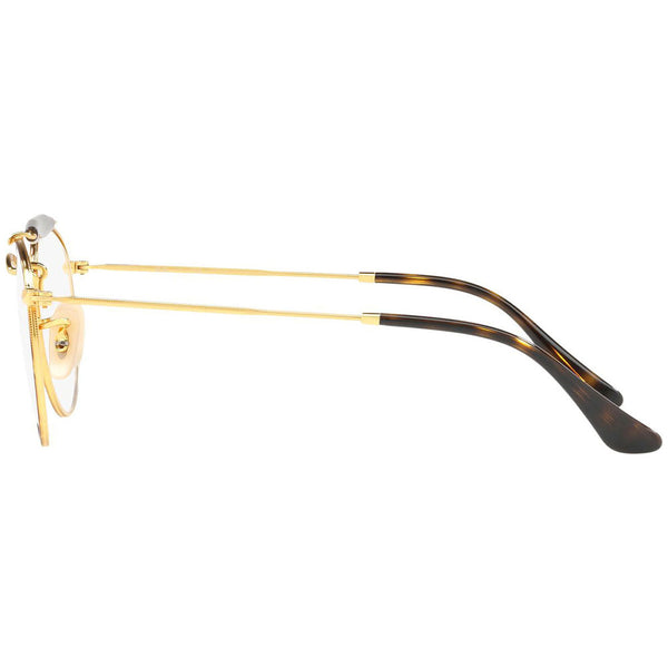 RayBan Round Unisex Eyeglasses Gold Havana w/Demo Lens RX3747V-2945