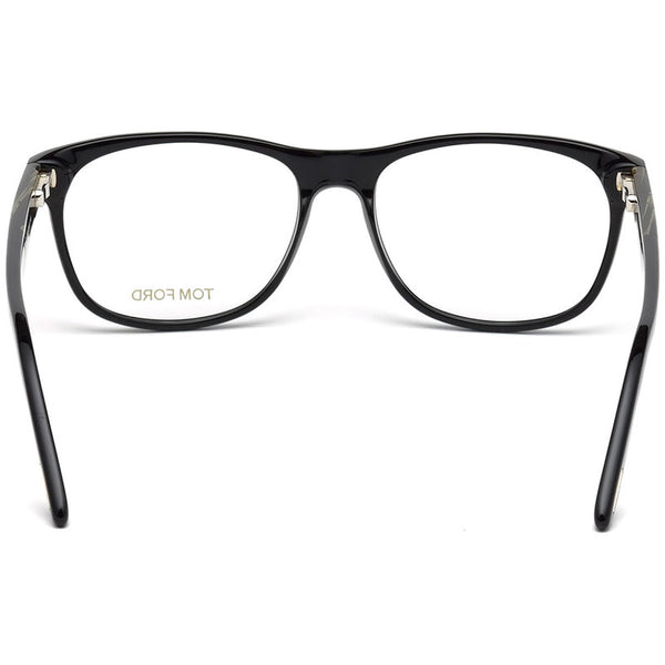 Tom Ford Sqaure Mens Eyeglasses Shiny Black Frame Demo Lens FT5431-001