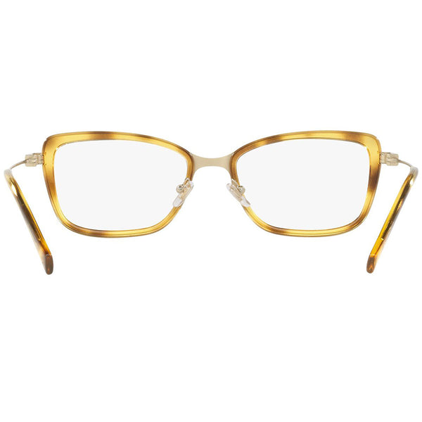 Versace Women's Square Eyeglasses Demo Lens | Back Side View