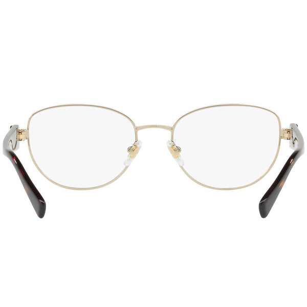 Versace Cat Eye Women's Eyeglasses Pale Gold w/Demo Lens VE1246B 1252