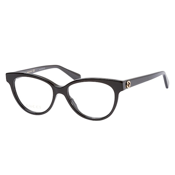 Gucci Logo GG 0373O Eyeglasses 001 Black