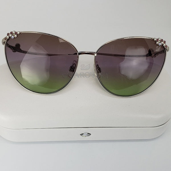 Swarovski Women's Sunglasses Gradient Lenses - Front View