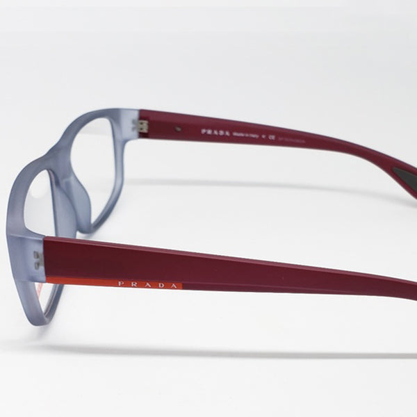Prada Eyeglasses Sports Frame With Demo Lens | Side View